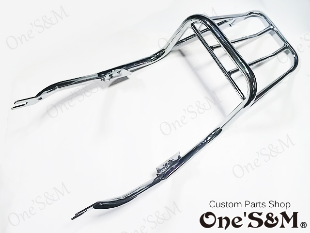 リアキャリア ウインカーステー ケツアゲ機能付き ワンズ製 GT380 サンパチ GT380 メッキ リアキャリア ウインカーステー ケツアゲ機能付き ワンズ