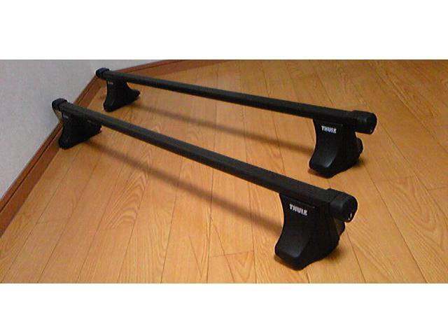 トヨタ純正★THULE ベース キャリア フット754同等♪50エスティマ30プリウスαハリアーaラッシュ ノアbBヴァンガードRAV4等KIT付きも可