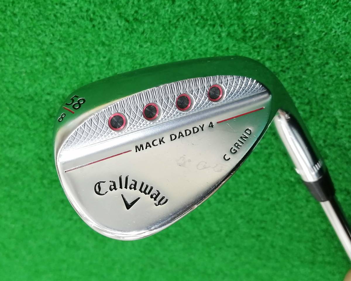 【レアスペック】MACKDADDY 4 マックダディ4 ◇58-8(Cグラインド)◇ Dynamic Gold S200 ダイナミックゴールド キャロウェイ Callaway