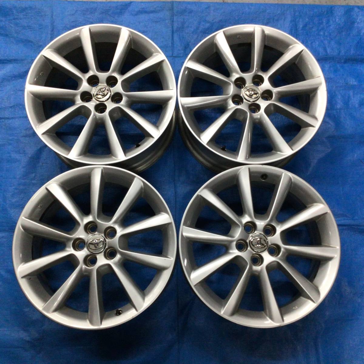 ウィッシュ トヨタ 純正アルミホイール 17×7J+45 17インチ4本