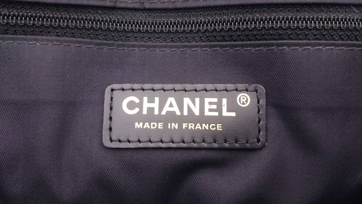 超美品】CHANEL シャネル ニュートラベルライン トートMM トートバッグ 