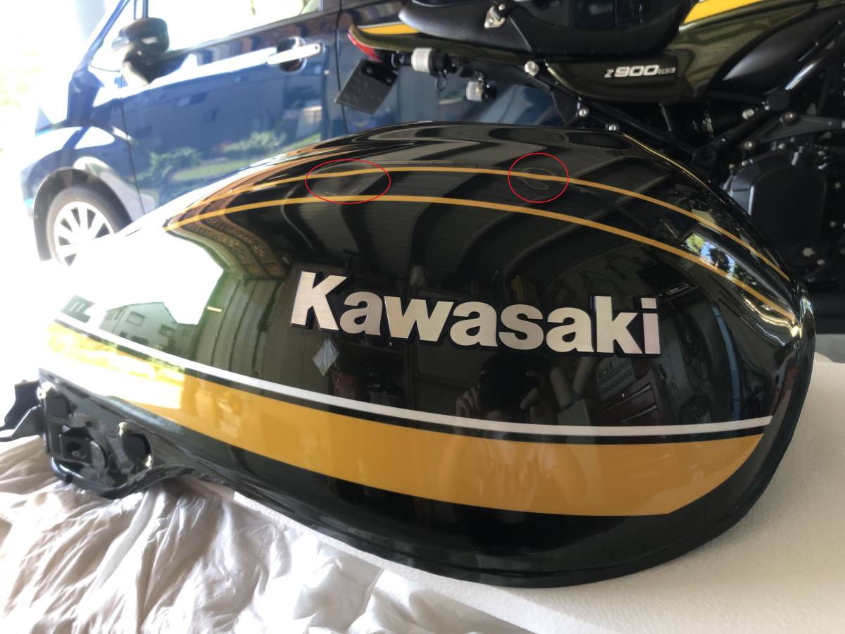 Z900RS z900rs タンク タイガー 凹み有 エクボ程度 Z900RS KAWASAKI