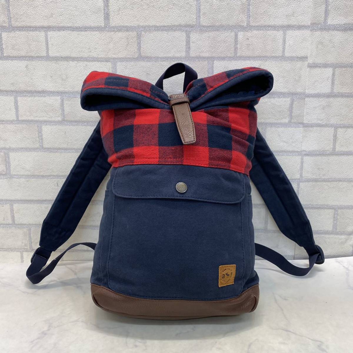 良品 Abercrombie & Fitch A&F リュック バックパック 綿100 