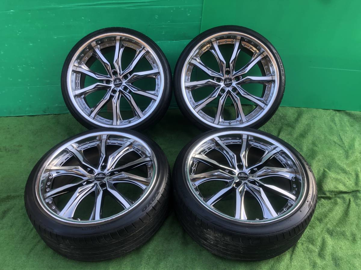 レクサス LS KRANZE VERAE 21インチ タイヤ ホイール 245/35R21 21X9 
