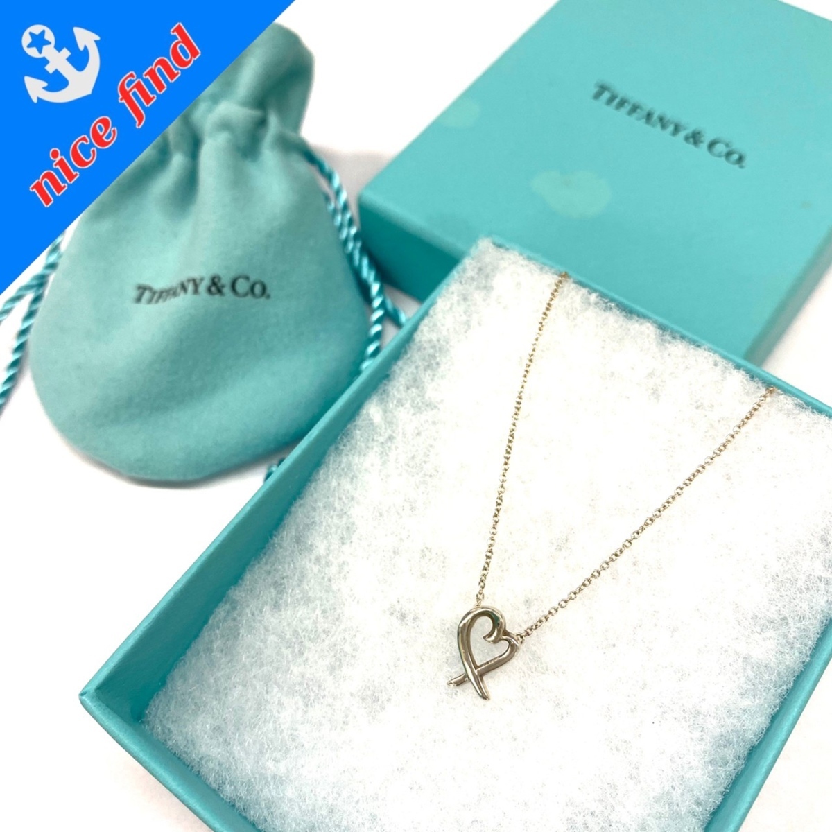ティファニー TIFFANY&Co. ネックレス ラビングハート パロマピカソ 