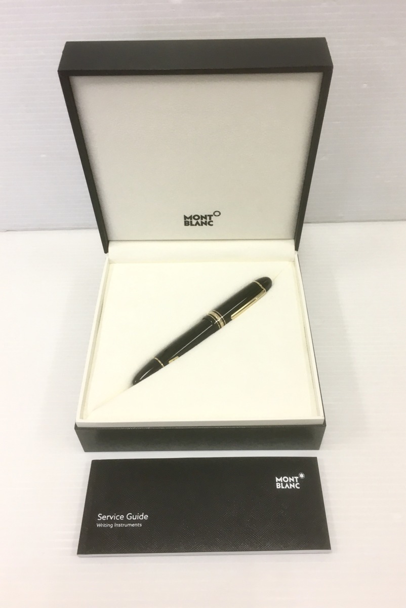  1円スタート MONTBLANC モンブラン 万年筆 マイスターシュテュック No149 F Au750 吸入式 ネーム有り(モンブラン)｜売買されたオークション情報、yahooの商品情報をアーカイブ公開 - オークファン モンブラン