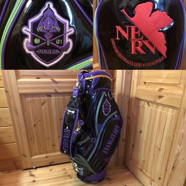 EVANGELION GOLF エヴァンゲリオン キャディバッグ EVA カラー | Mark