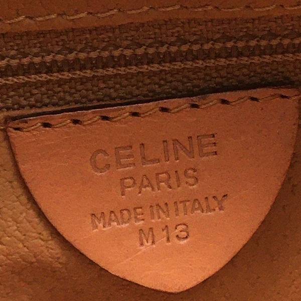 ○超美品 セリーヌ CELINE マカダム柄 レザー 本革 お洒落 ショルダー