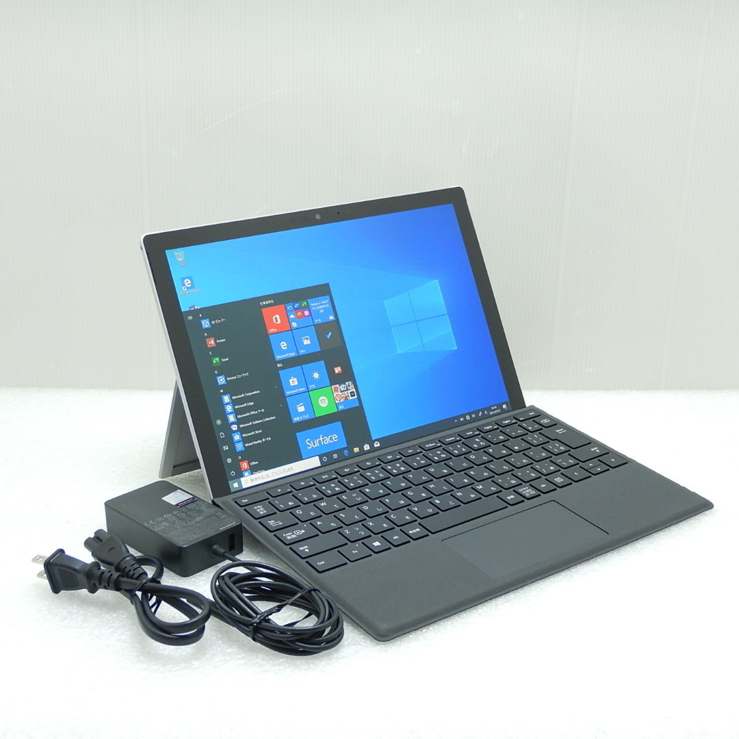 【1円開始】Microsoft Surface Pro 5 i5 7300U 2.6GHz 8GB SSD256GB 12.3インチ Windows10Pro キーボード付き【中古】35