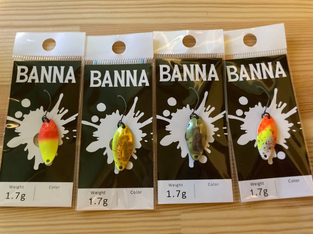 ニュードロー バンナ1.7 オリカラ含む13枚セット ルアー・フライ 