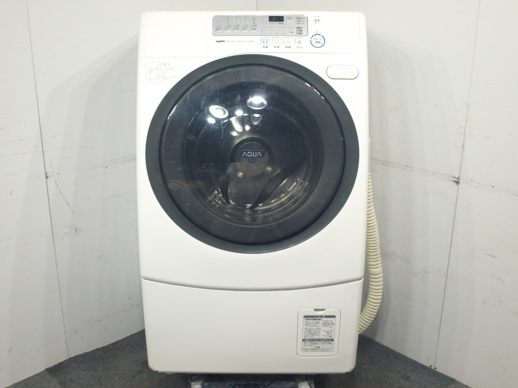 サンヨー 6.0kg : 全自動洗濯機（ホワイト）SANYO SANYO 6kg 乾燥機の 