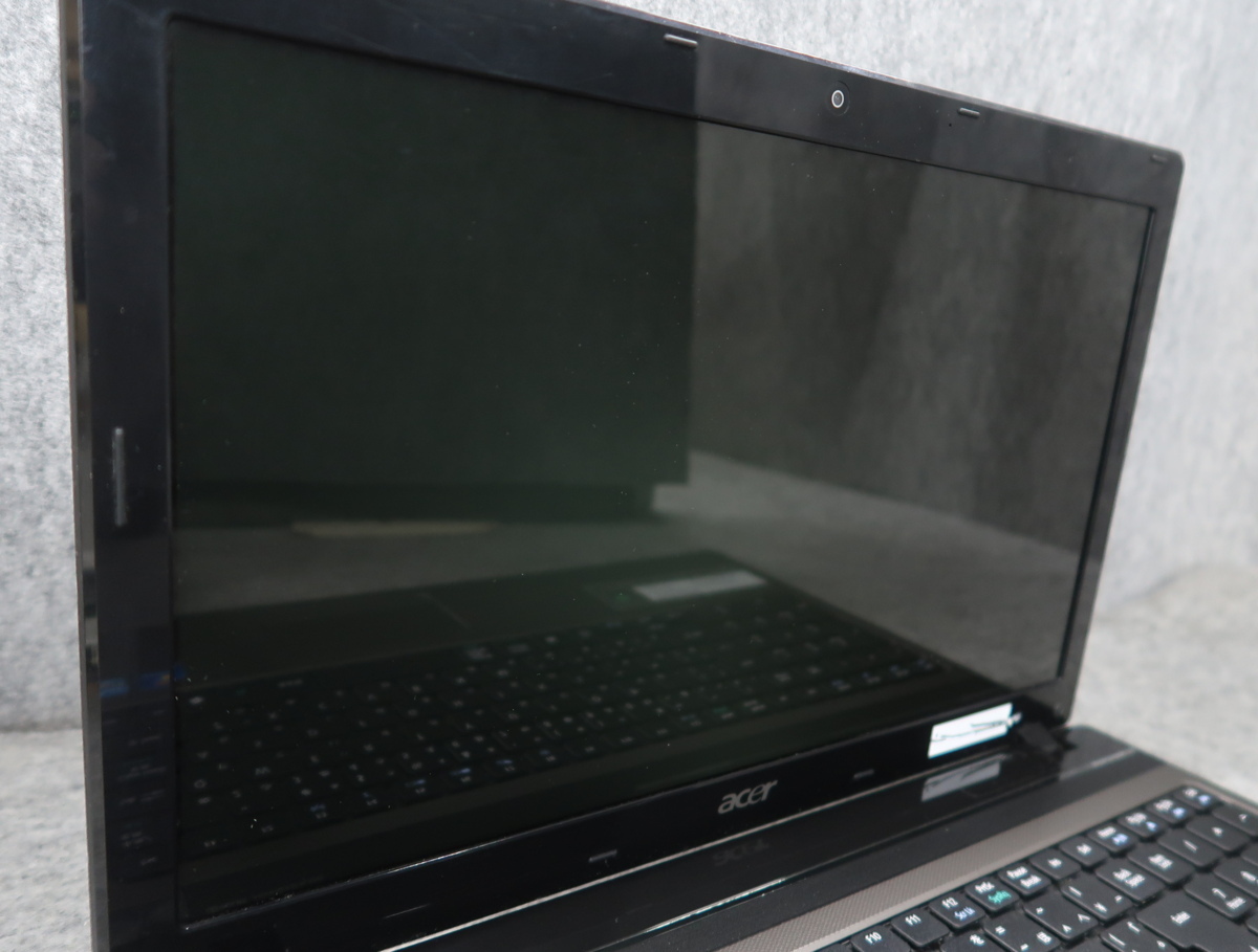 ACER ASPIRE 5750 COREi5-2410M Win7 電池無・液晶難ジャンク パソコン