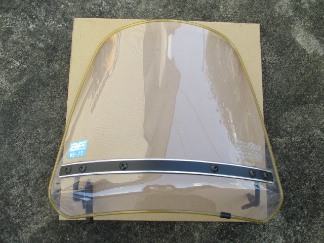 ホンダ DIOディオ AF68-131007～風防 スクリーンSET 取付ステイ付　WS-77