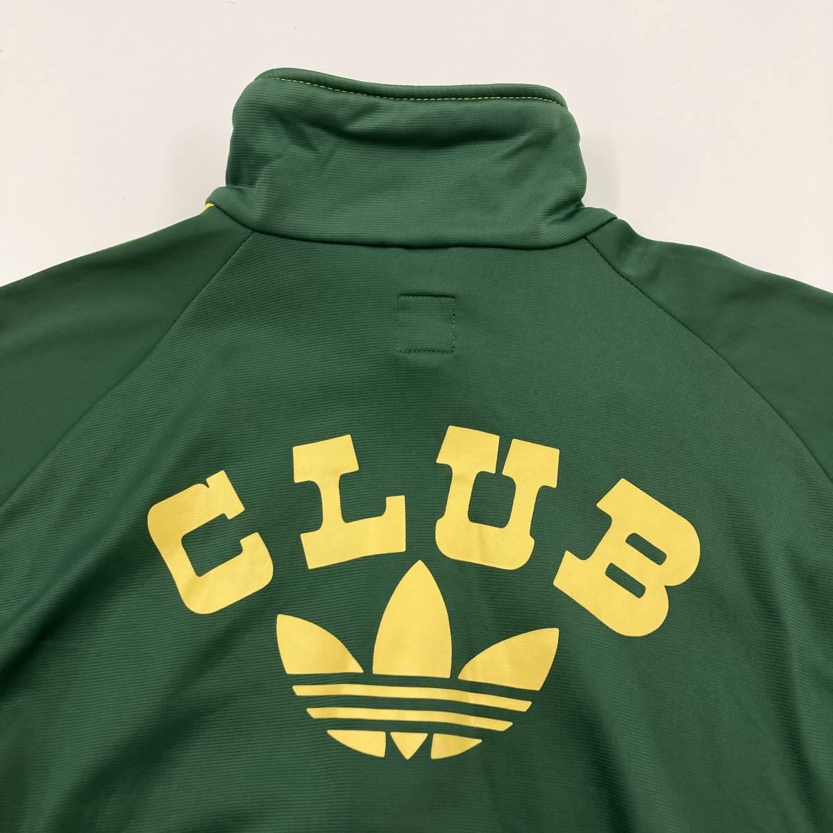 初期 レア adidas originals CLUB トラックジャケット グリーン S 