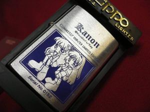 コミケ57 WINTER LIMITED EDITION Kanon ZIPPO LIGHTER(アニメーション 