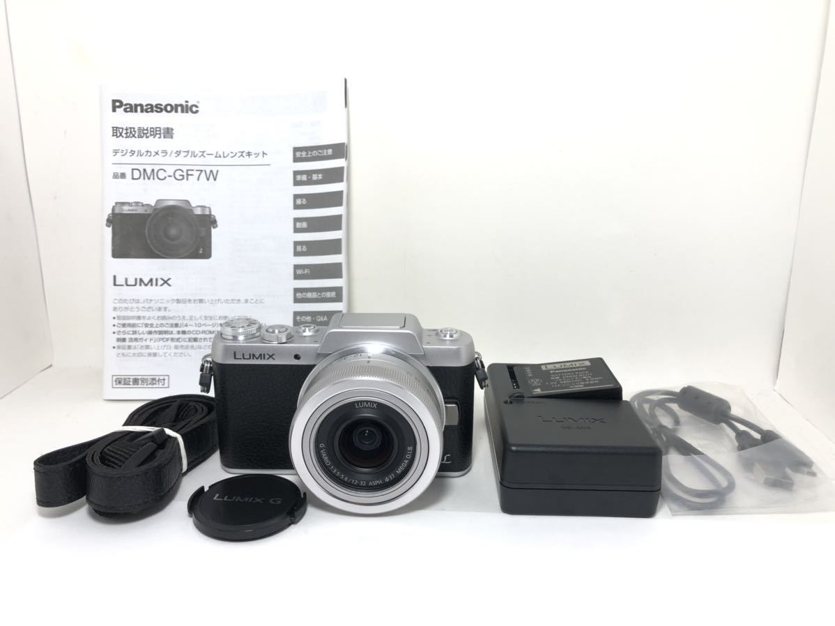 #1【動作良好】Panasonic パナソニック LUMIX DMC-GF7 ズームレンズキット 