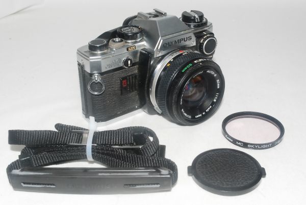 Olympus OM-10 / OM-Sistem Zuiko Auto-s 50mm F1.8 ＃333 家電、AV