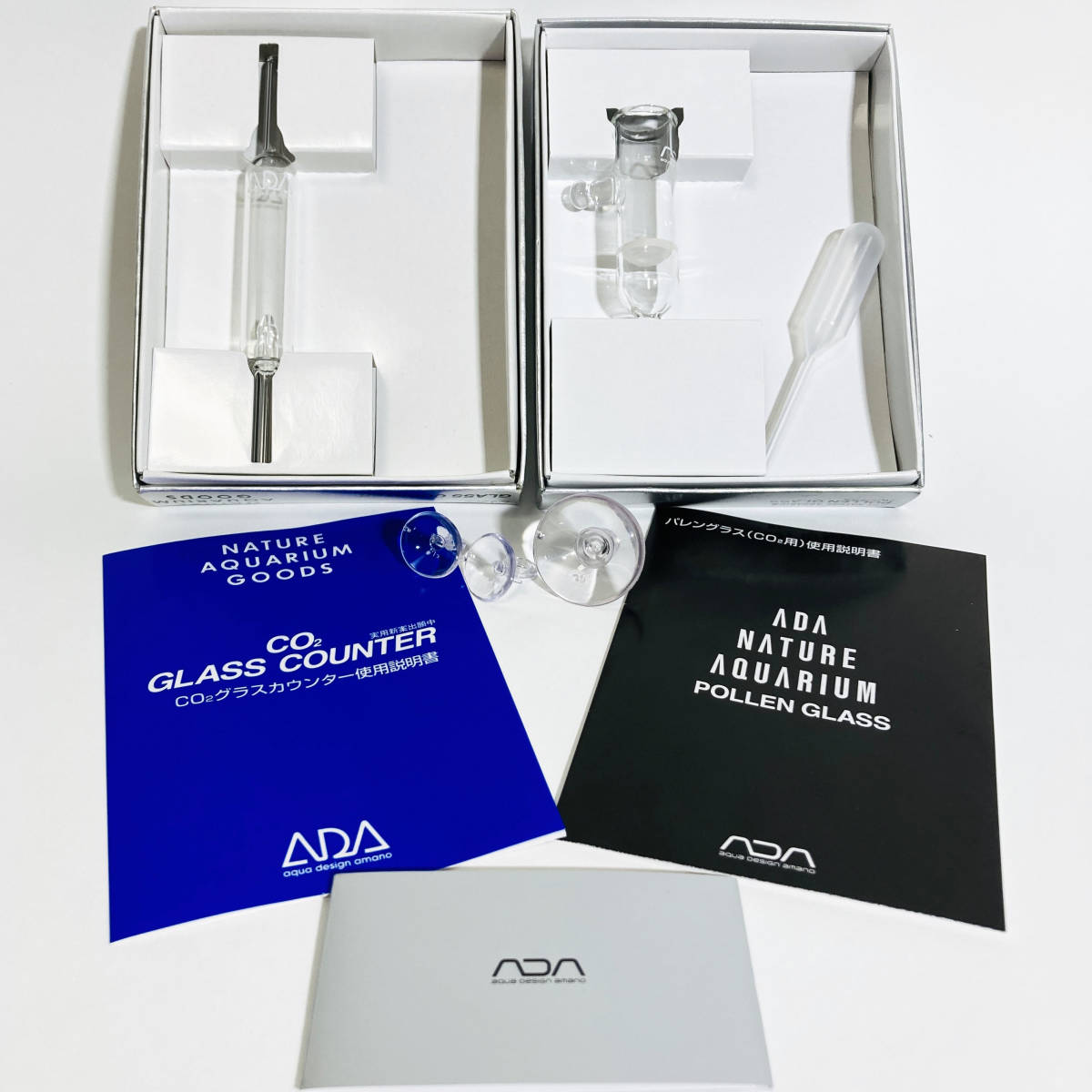 ADAガラス製のCO2ディフューザーお得セット 商品の説明ADAガラス製のCO2デ…