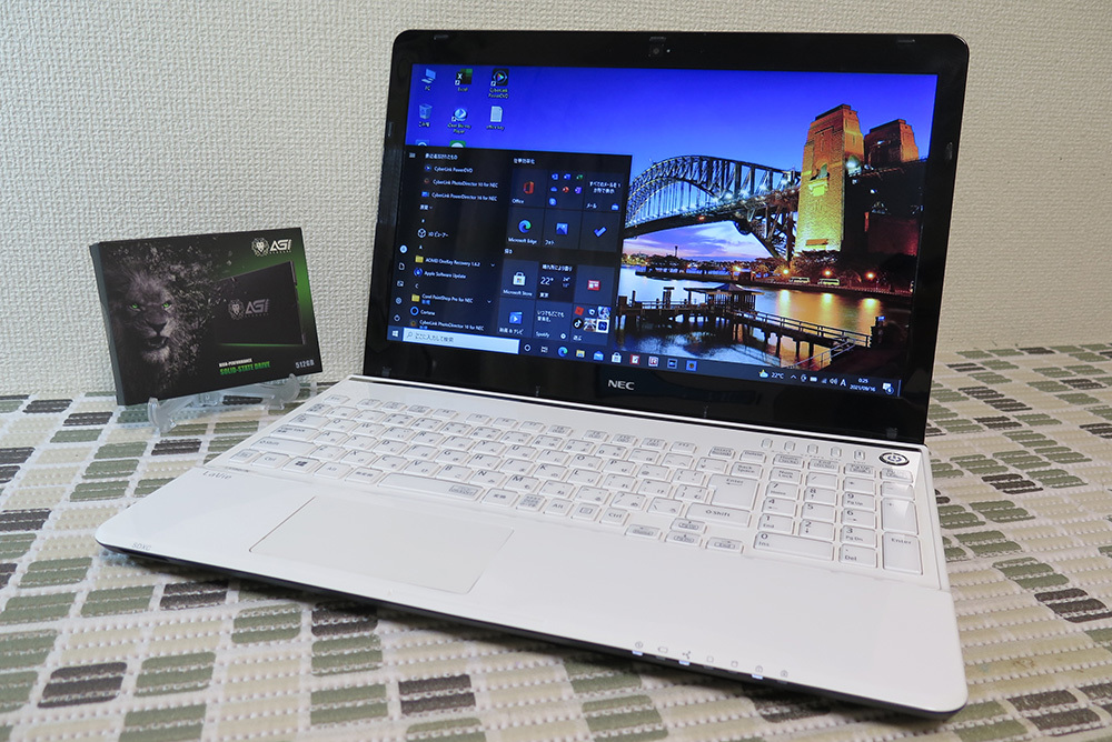 安い，新作 高速Core i7 最大3.4GHz x4 爆速 SSD512GB NEC LS150/N 最新Windows10+Office2019 H&B メモリ8GB/Webカメラ/Wi-Fi/HDMI(15インチ～)｜売買されたオークション情報、yahooの商品情報をアーカイブ公開 - オークファン NEC