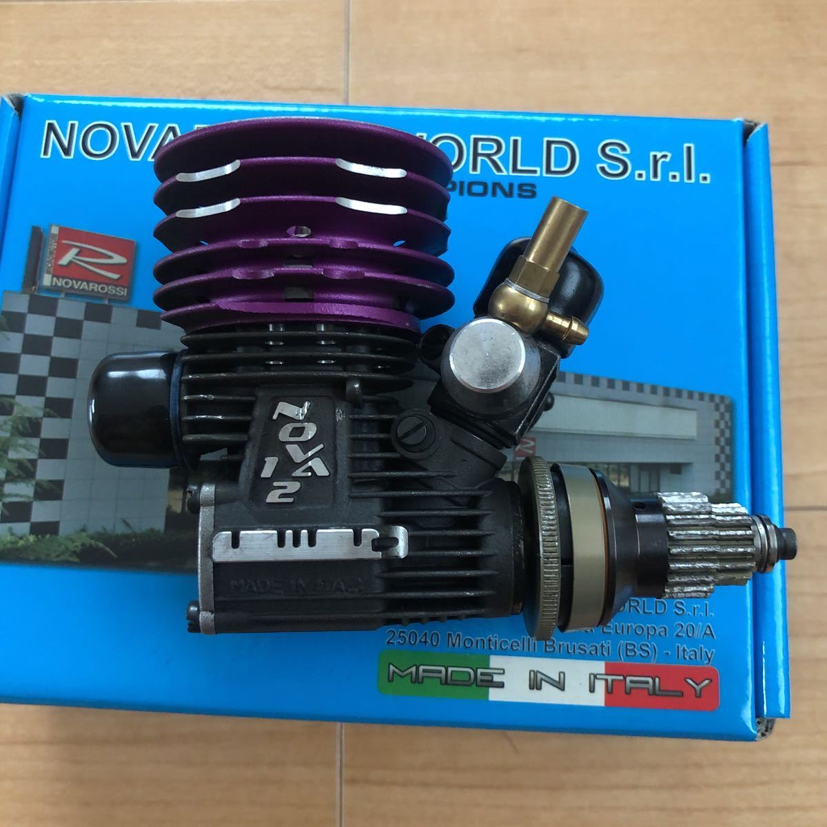 NOVAROSSI MITO.12WC NOVAROSSI Mito 12 WC ターボエンジン LiveRC