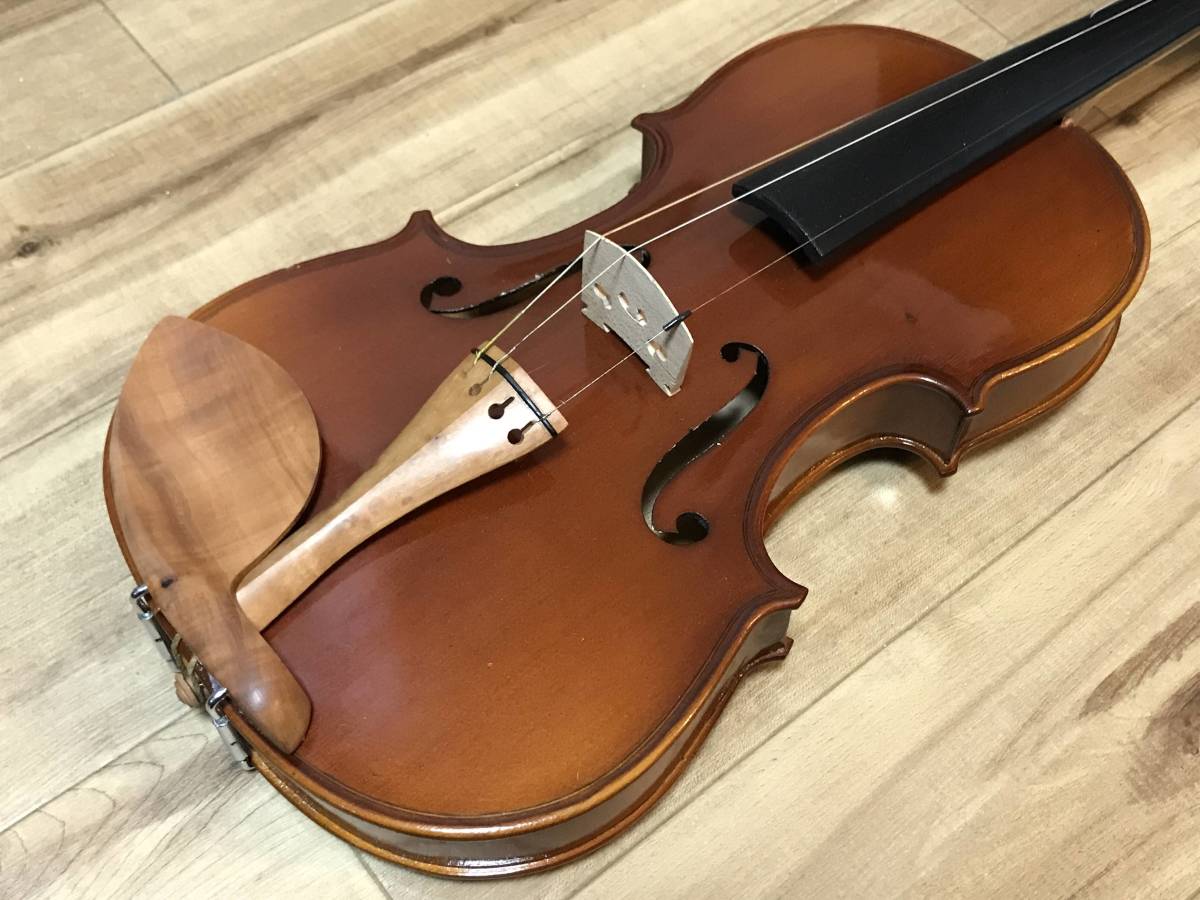 メーカー不明　バイオリン　ヴァイオリン　4/4 メーカー不明 ノーブランド バイオリン 4/4 ハードケース付き 現状品