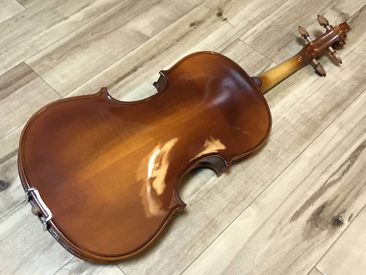 美品　ノーブランド　バイオリン　4/4サイズ　ケース付￼ メーカー不明 ノーブランド バイオリン 4/4 ハードケース付き 現状品