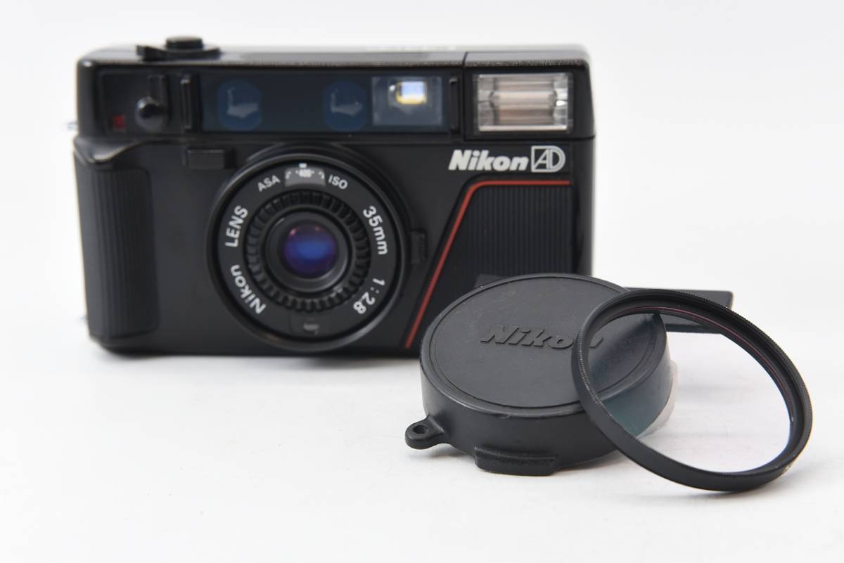 フラッシュOK 【 並品 】 ニコン NIKON L35AD コンパクトフィルム