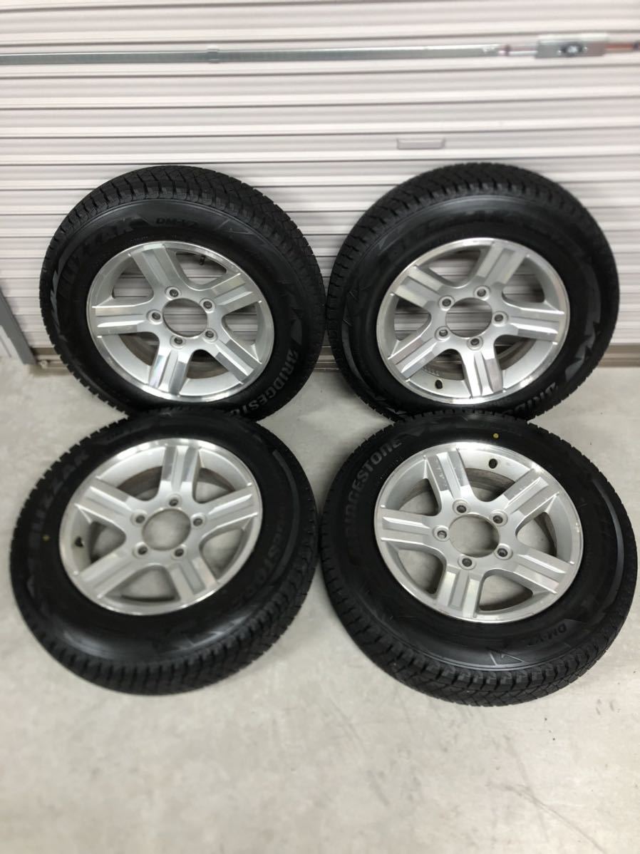 JB23 スタッドレス ホイール4本セット 175/80R16