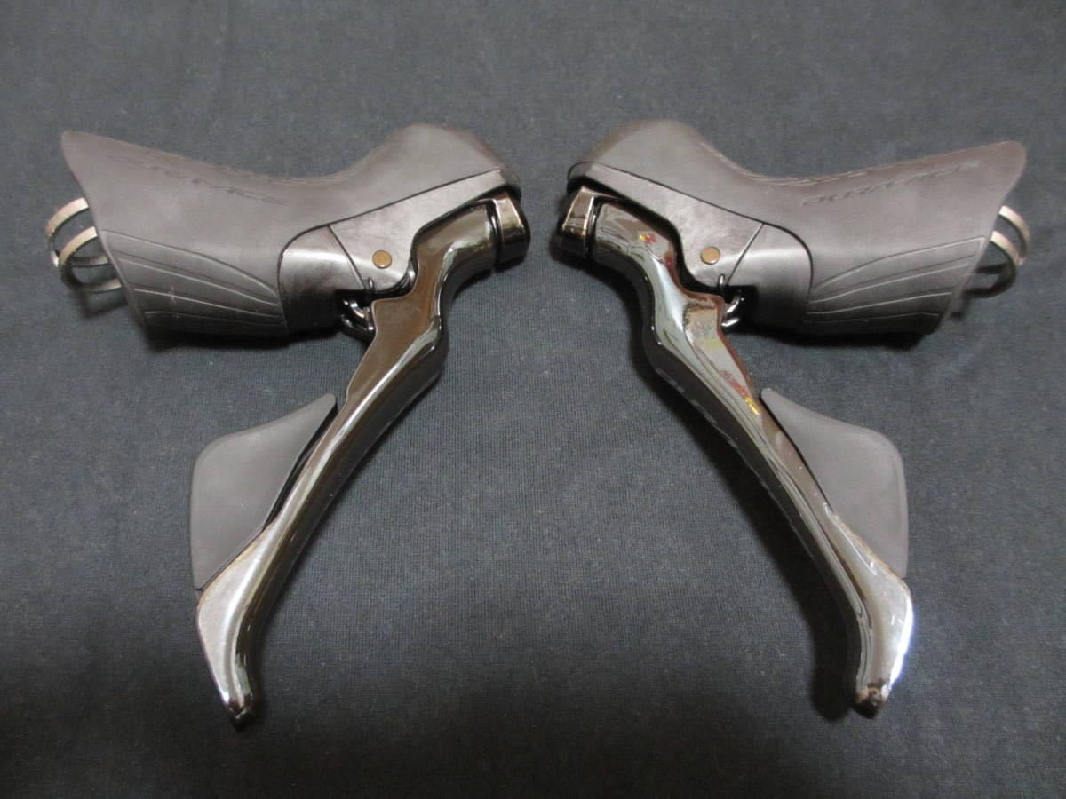 中古品 SHIMANO DURA-ACE デュラエース シフター STI ST-R9100 左右 