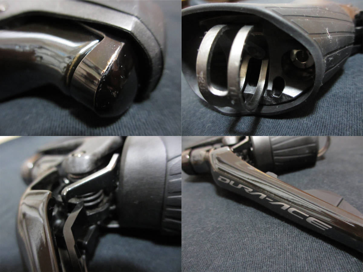 中古品 SHIMANO DURA-ACE デュラエース シフター STI ST-R9100 左右 