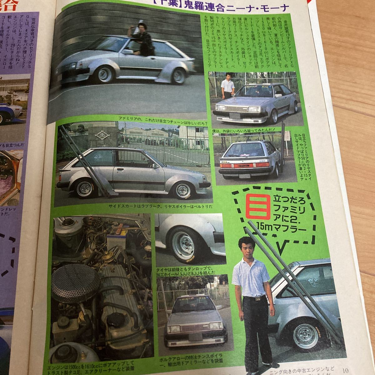 ヤングオート セット ヤングオート 昭和58年 10月号 武藤Z 鬼羅連合 S30ケンメリ ハコスカ