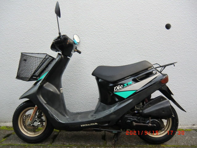 ディオ50(最初期型 Dio-SR かなり早いです 走行3100Km) 個人出品、整備済み、快調使用中、乗って帰れます。現車確認・直接引取りできる方。_1