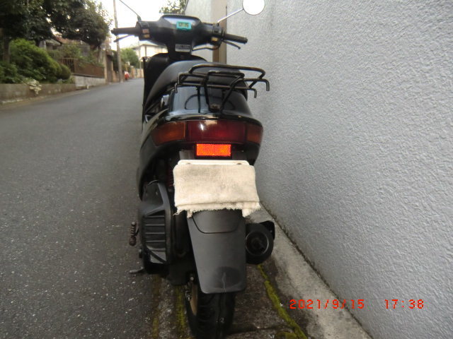 ディオ50(最初期型 Dio-SR かなり早いです 走行3100Km) 個人出品、整備済み、快調使用中、乗って帰れます。現車確認・直接引取りできる方。_6
