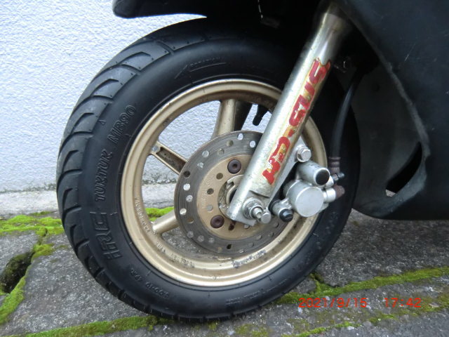 ディオ50(最初期型 Dio-SR かなり早いです 走行3100Km) 個人出品、整備済み、快調使用中、乗って帰れます。現車確認・直接引取りできる方。_7