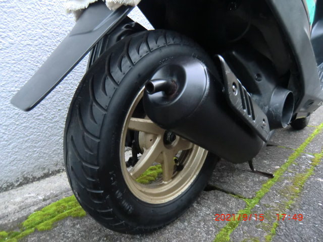 ディオ50(最初期型 Dio-SR かなり早いです 走行3100Km) 個人出品、整備済み、快調使用中、乗って帰れます。現車確認・直接引取りできる方。_8