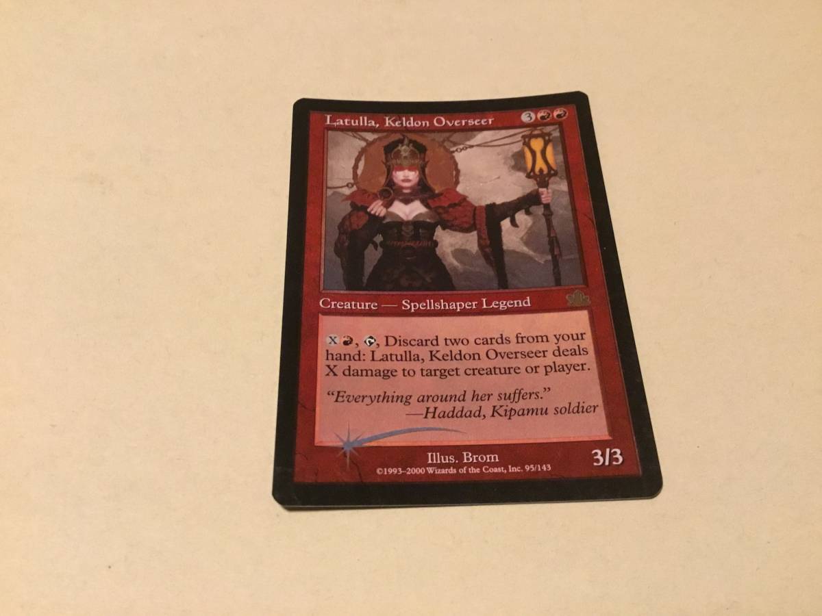 MTG Keldon | プロフェシー ケルドの軍監ラトゥーラ ケルドの軍監 MTG Keldon | プロフェシー ケルドの軍監ラトゥーラ ケルドの軍監