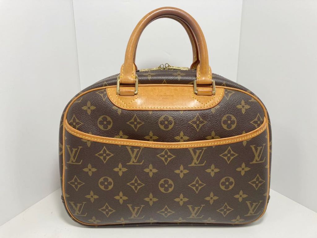  LOUIS VUITTON ルイヴィトン トゥルーヴィル M42228 モノグラム ハンドバッグ(ハンドバッグ)｜売買されたオークション情報、yahooの商品情報をアーカイブ公開 - オークファン かばん、バッグ