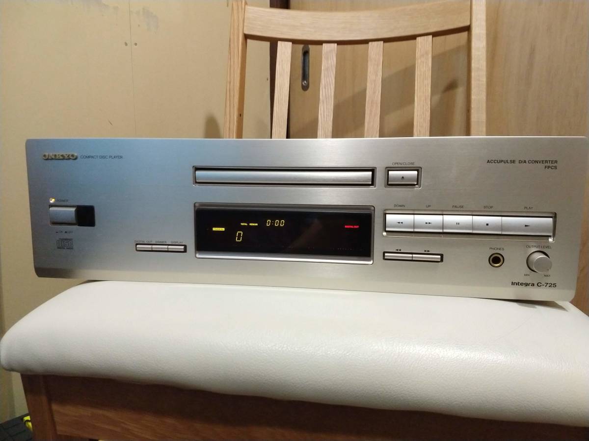 ONKYO CDプレーヤー C-705TX】ジャンク 動作未確認 オンキョー COMPACT