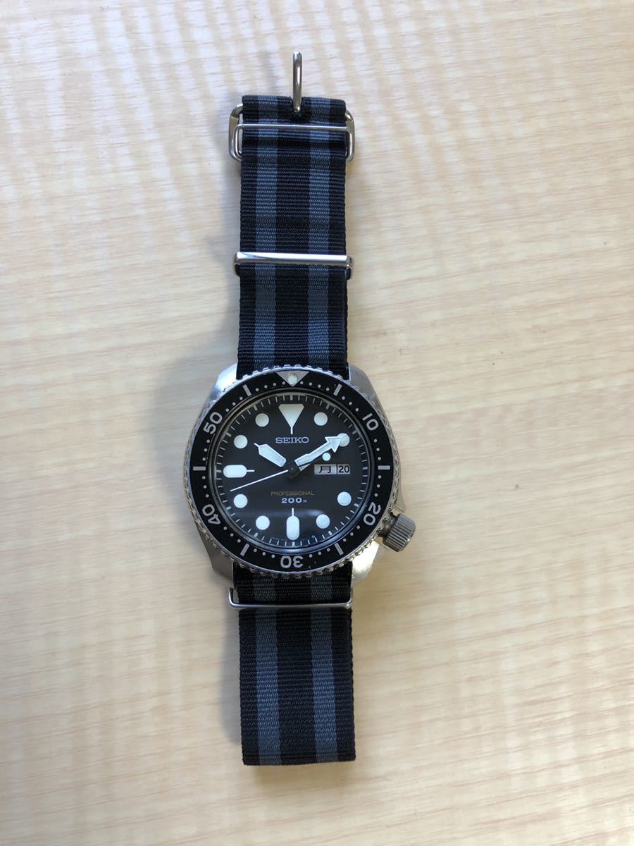 SEIKO セイコー ダイバーズウオッチ 7C43-7010 中古