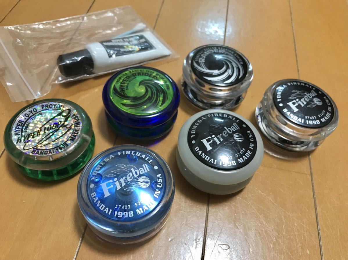 送料無料 中古 ハイパーヨーヨー6個セット バンダイ ヨメガ ファイヤーボール ハイパースレイダー ハイパーループ おもちゃ ゲーム 売買されたオークション情報 ヤフオク の商品情報をアーカイブ公開 オークファン Aucfan Com
