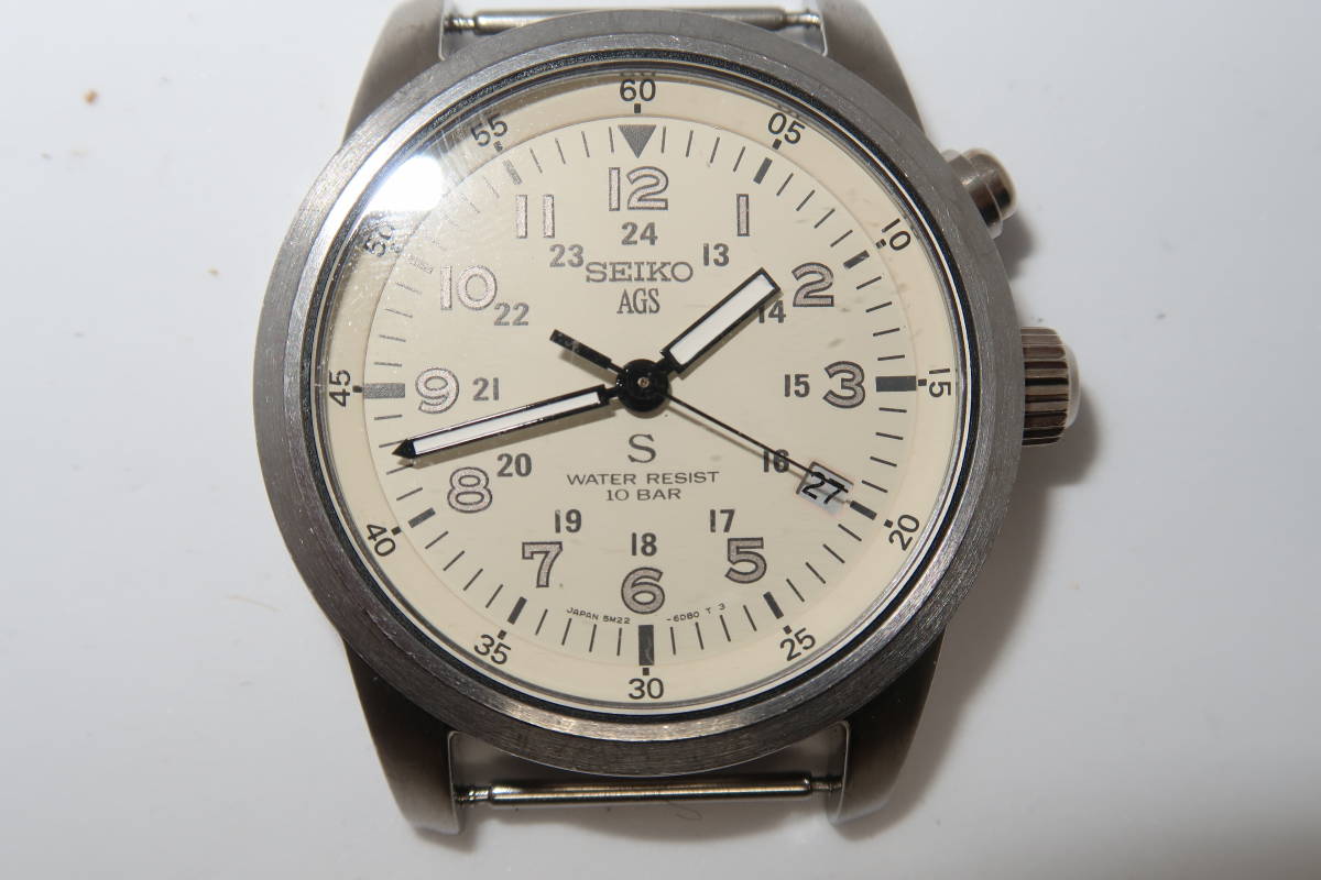SEIKO セイコー AGS 腕時計 5M22-6C20 SEIKO 【公式通販】