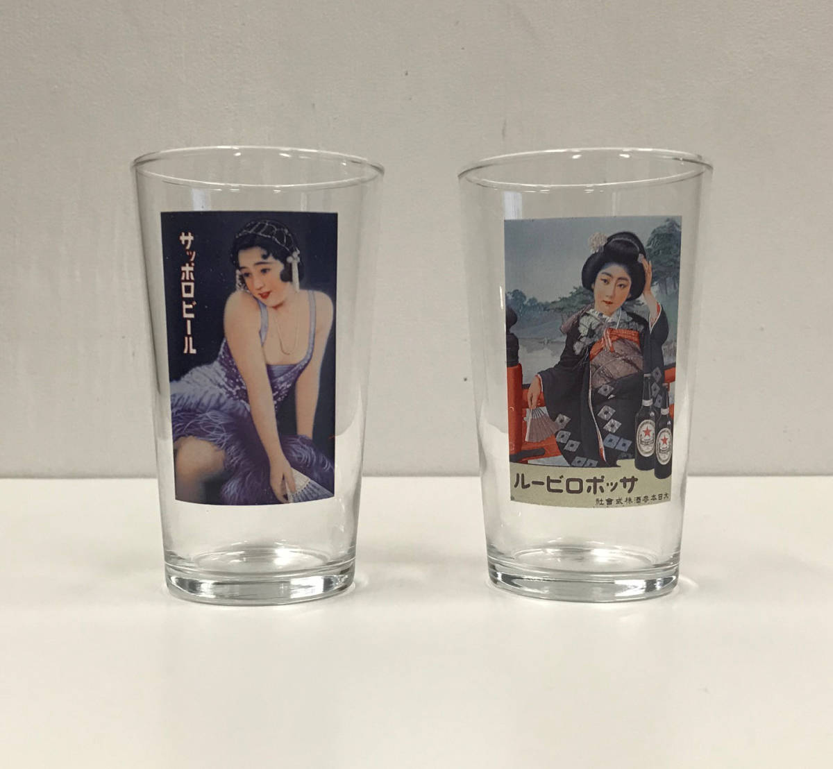 サッポロビール レトログラスセット 東洋佐々木ガラス キャンペーン