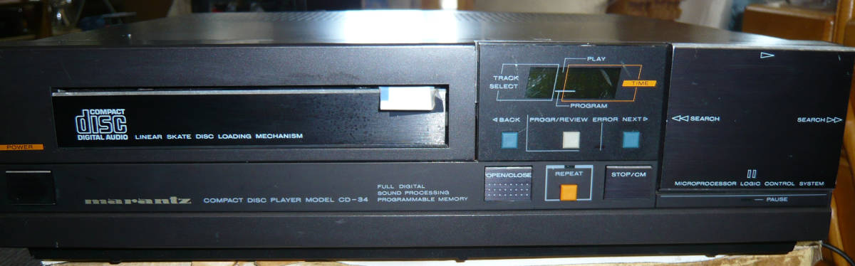 CD-34 marantz - Marantz マランツ CDプレーヤー | マランツCD 