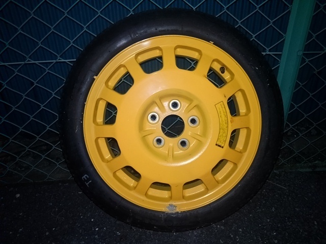 定番，SALE ホンダ 純正 DC5 スペアタイヤ インテグラ タイプR 17インチ テンパータイヤ アルミホイール(タイヤ)｜売買されたオークション情報、yahooの商品情報をアーカイブ公開 - オークファン その他