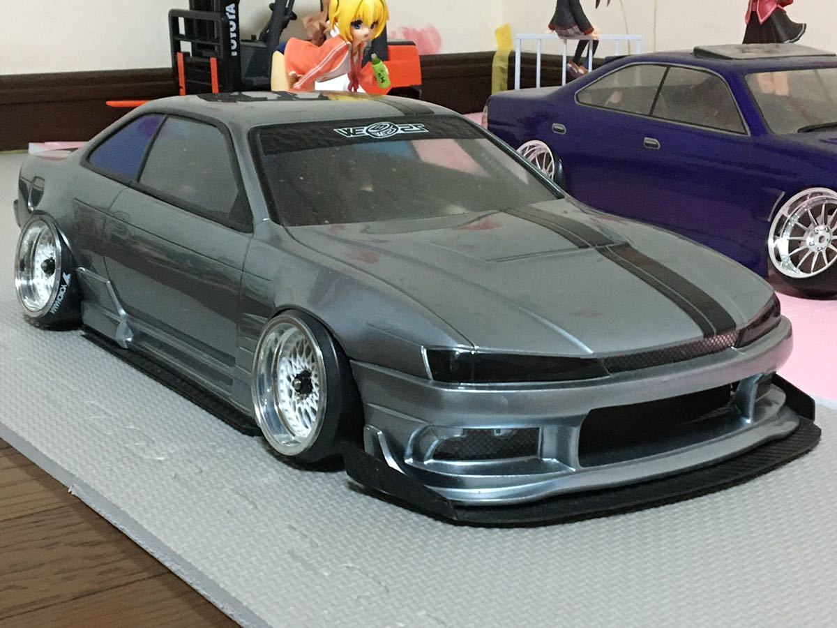 高品質，新品 1/10 日産 シルビア S14 後期 ラジコン ボディ NISSAN SILVIA ドリフト(ボディ)｜売買されたオークション情報、yahooの商品情報をアーカイブ公開 - オークファン ボディ