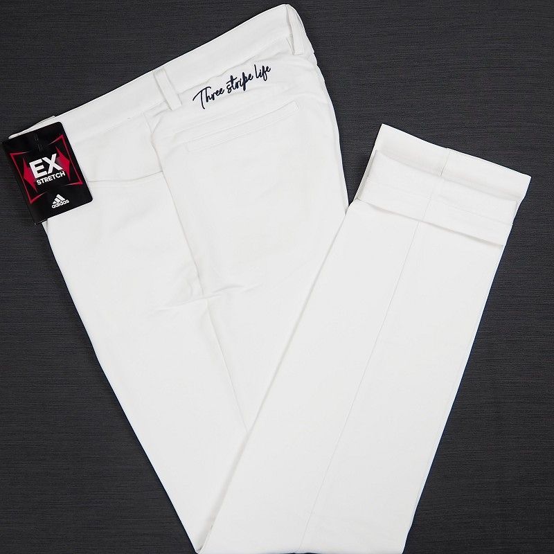 新品 アディダスゴルフ 裏起毛 ストレッチ パンツ スラックス O