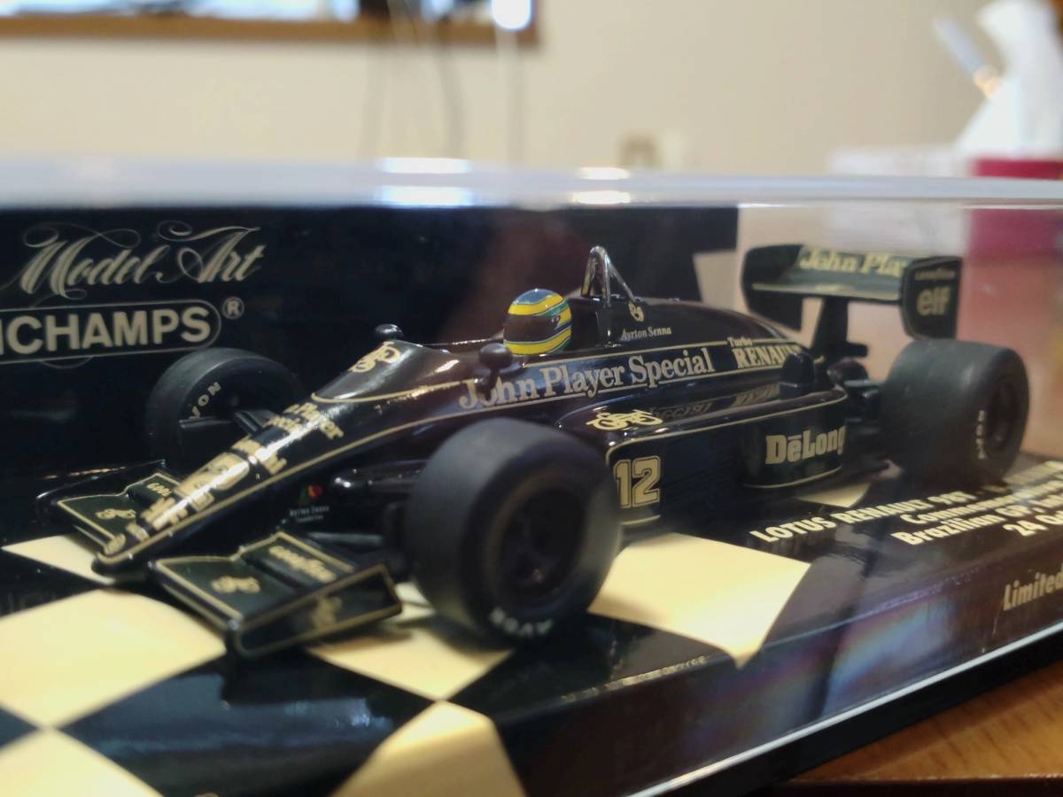 98T ルノー ミニチャンプス ロータス 1⁄43 GP ロータス98T セナ 1⁄43 98T ルノー ミニチャンプス ロータス 1⁄43 GP ロータス98T セナ 1⁄43