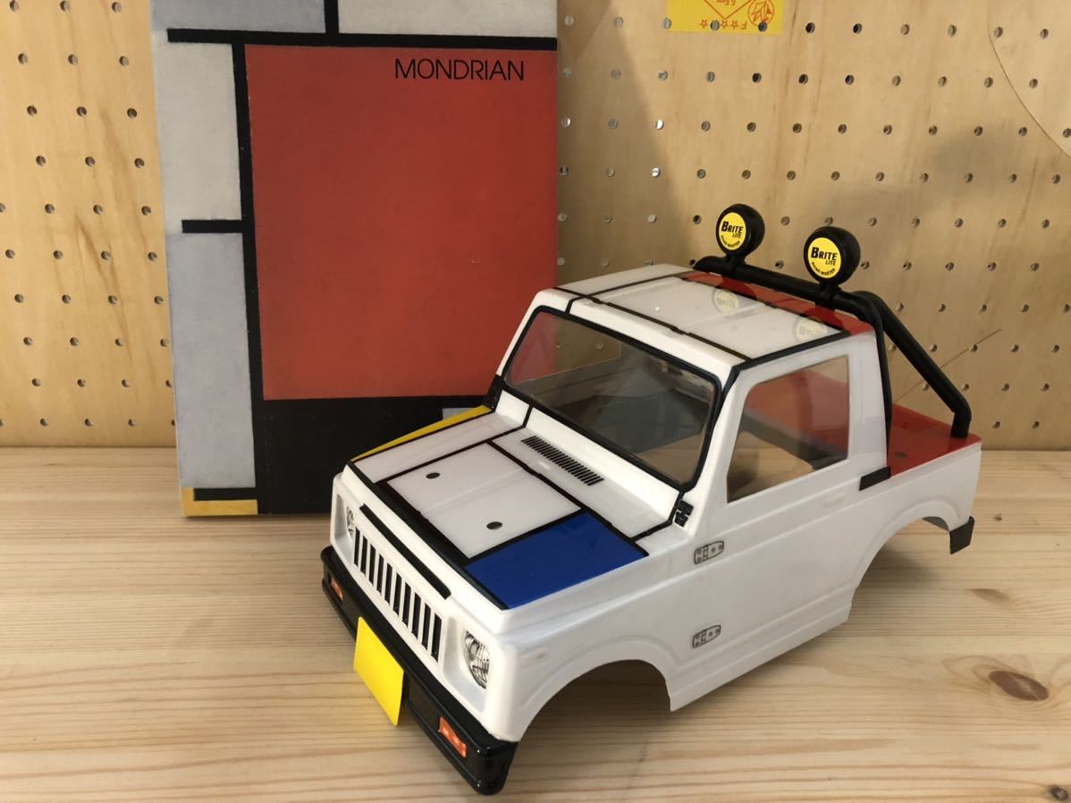 タミヤ☆スズキジムニーウイリー　wr02 スペアボディ フィギュア タミヤ スズキジムニー ボディ 塗装済み WR-02 SJ30 JIMNY ワイルド
