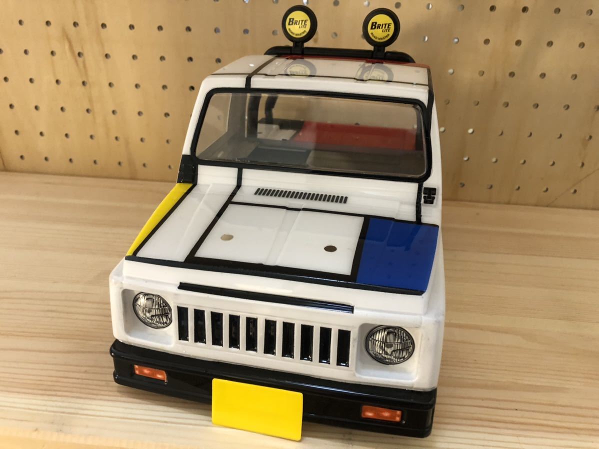 タミヤ スズキジムニー ボディ 塗装済み WR-02 SJ30 JIMNY ワイルド