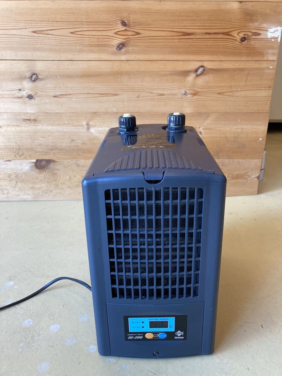 ゼンスイ 水槽用クーラー 公式通販 ZC-200 ZC-200α 水槽 公式 動作